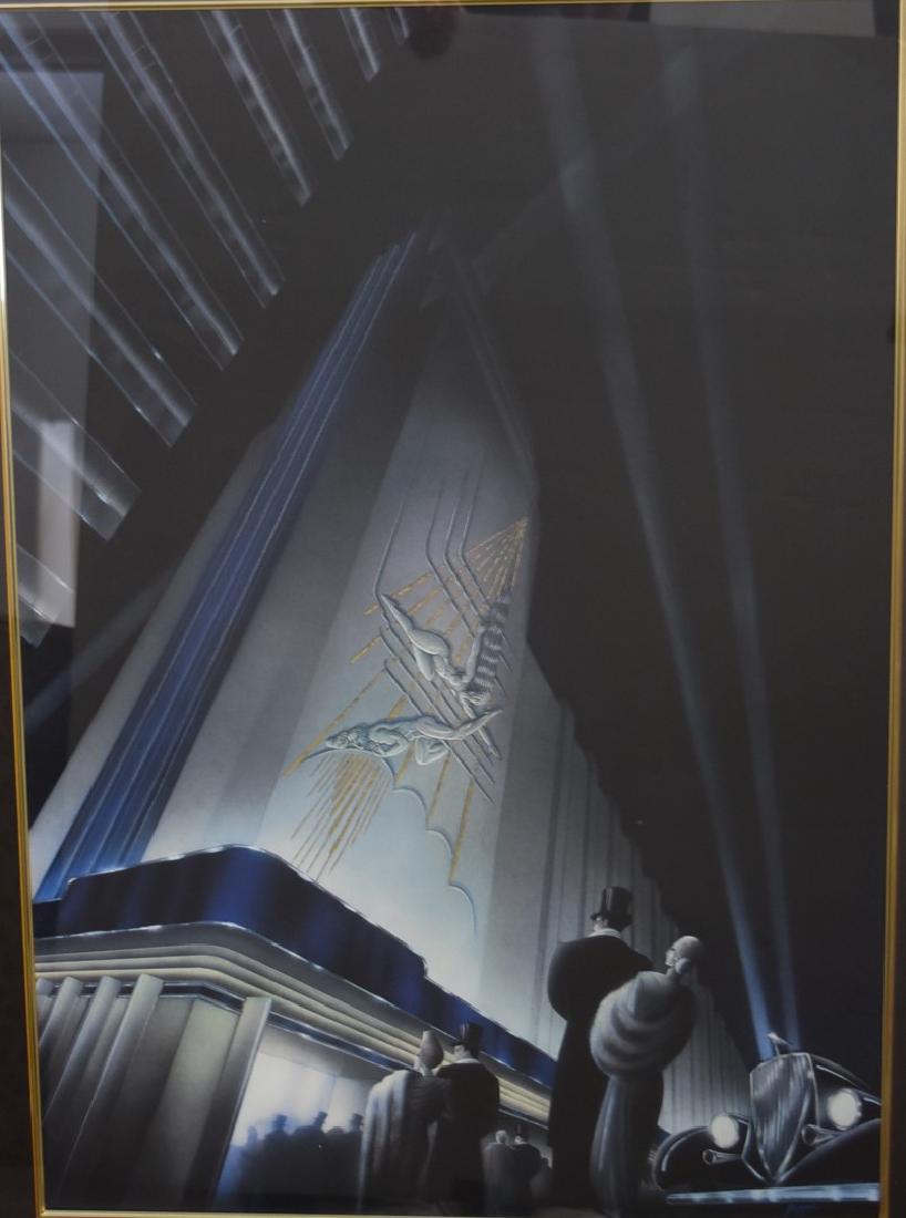 Robert Hoppe; Framed Art Deco Poster (1 of 4)