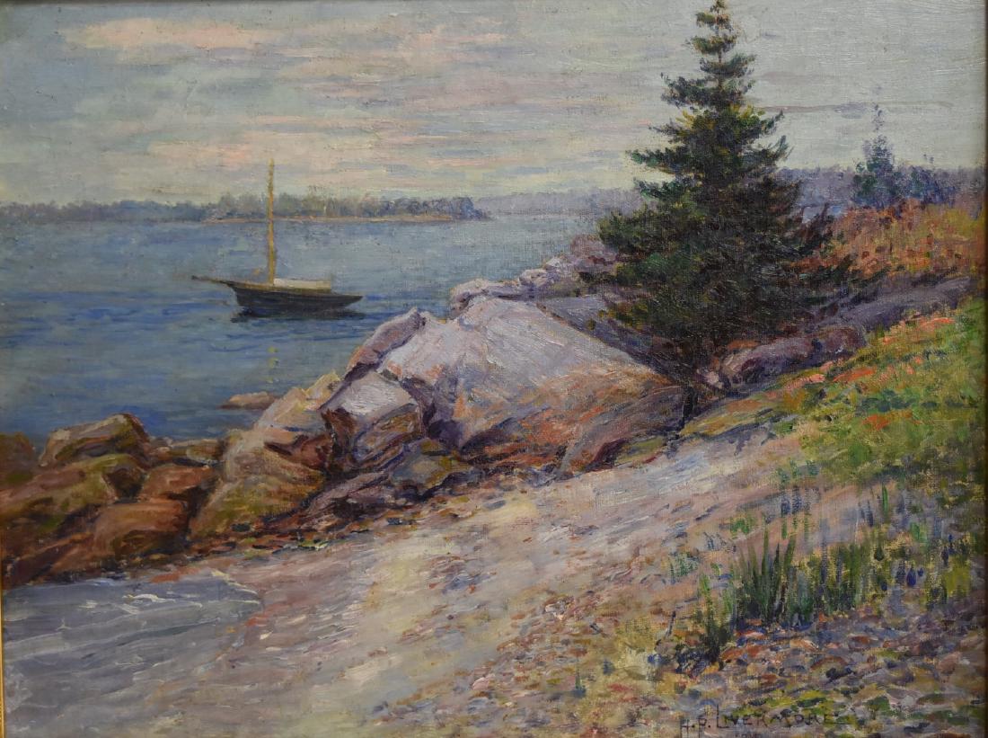 H.P. Livermore; American Oil Painting Signed (1 of 7)