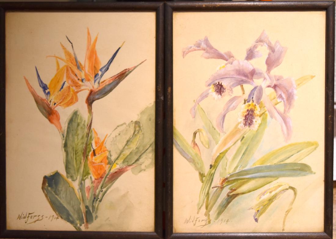Gunnar Widforss; Swedish/Amer.; Pair of Watercolors (1 of 7)