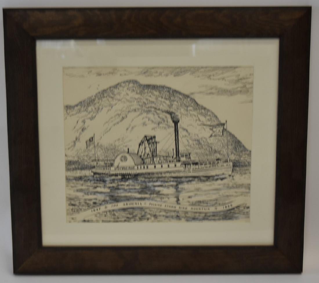 John Gould; 20thC. Watercolor and Ink Illustration (1 of 5)