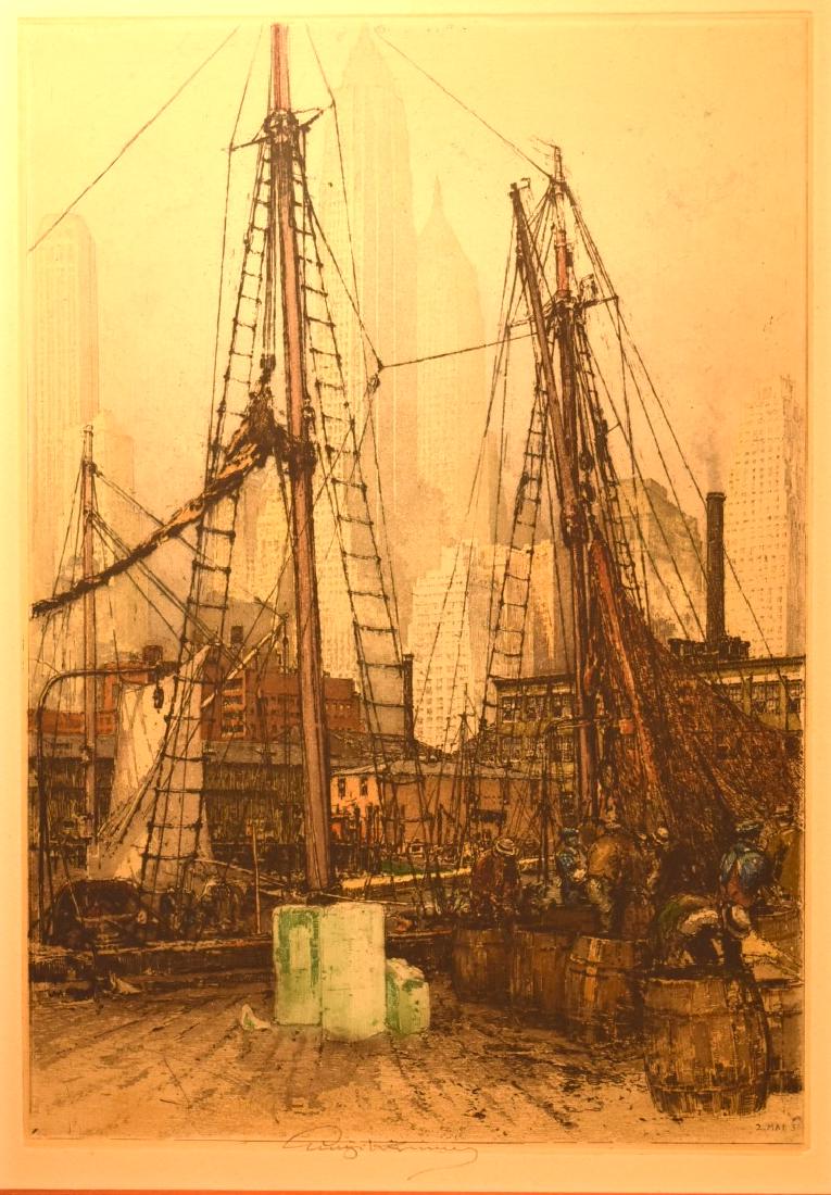 Luigi Kasimir; 20thC. Etching and Aquatint - Fulton (1 of 6)