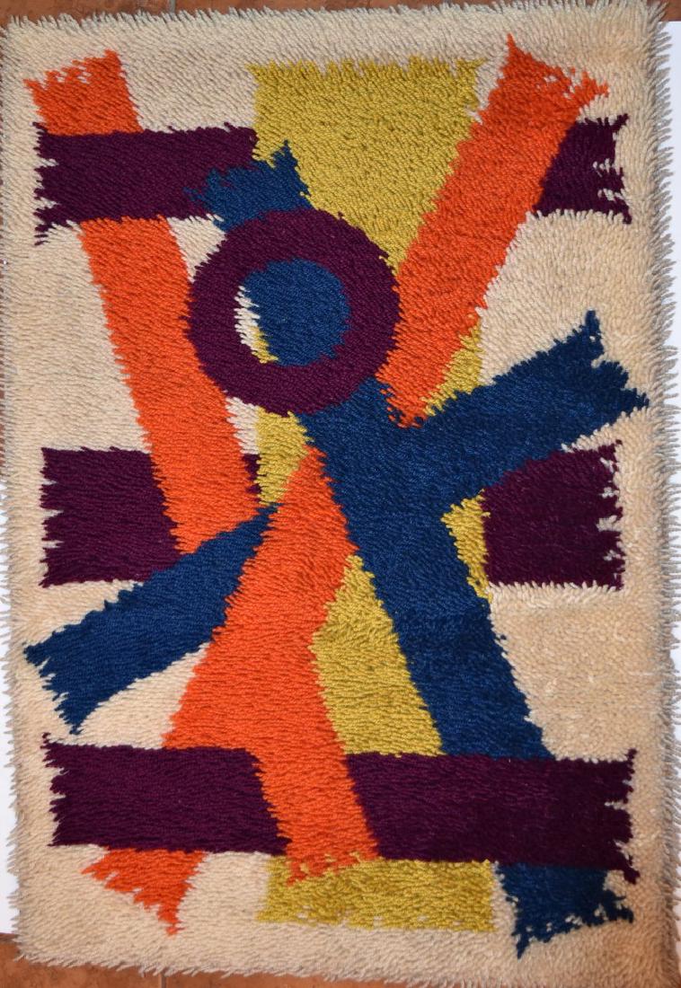 Mid-Century Modern Scatter Rug (1 of 4)