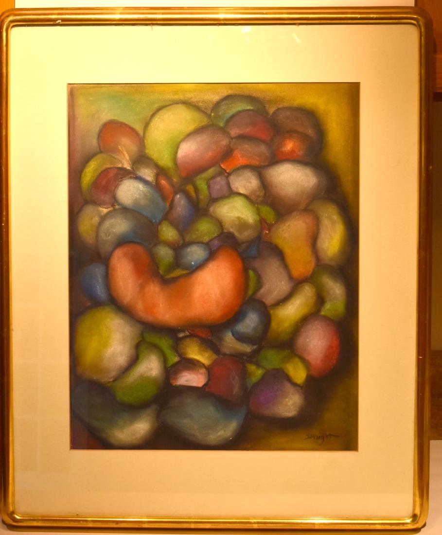 Stanton MacDonald Wright; 20thC. Modernist Pastel (1 of 7)