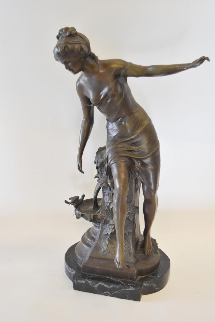 August Moreau(attributed to); Bronze Grouping (1 of 5)