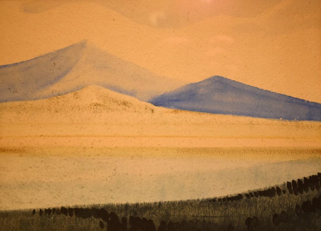 Millard Sheets; 20thC. American Modernist Watercolor (1 of 4)