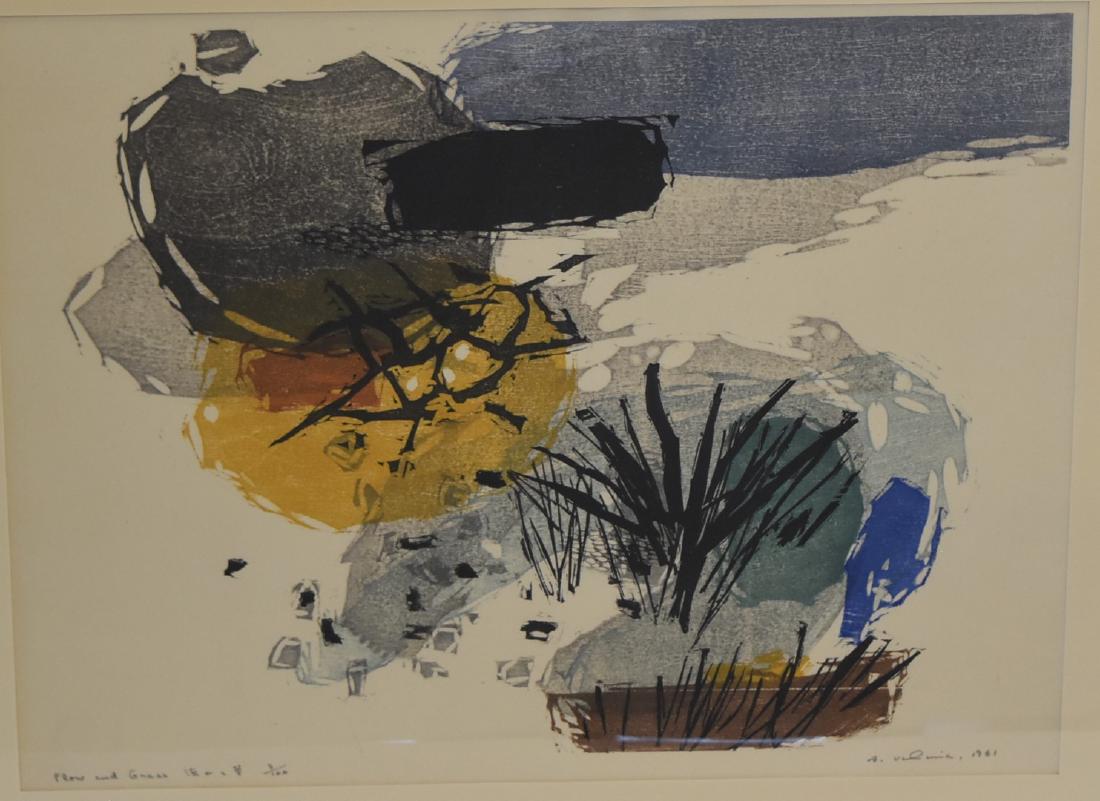 Ansei Uchima; 20thC. Modernist Woodblock Print Signed (1 of 8)