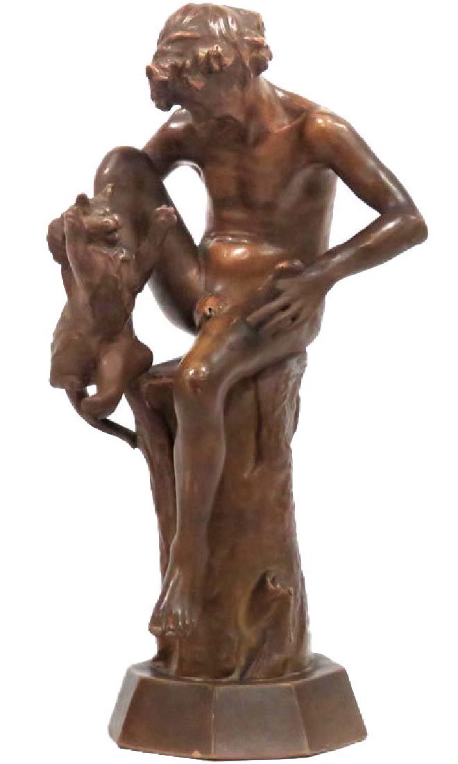 Riccardo Gatti; 20thC. Italian Terracotta Grouping (1 of 1)