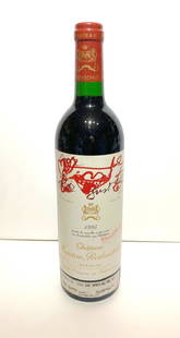 1995 Chateau Mouton Rothschild Pauillac, Bordeaux, Fran: Chateau Mouton Rothschild 1995; Bordeaux Red Blends from Pauillac, Bordeaux, France