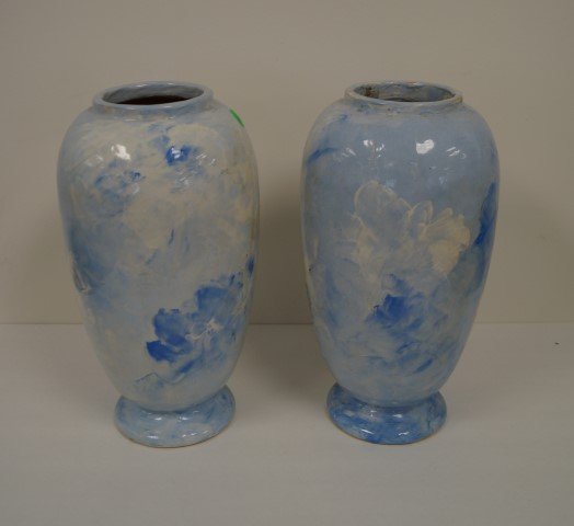 Pair of French Ceramic Vases (1 of 5)