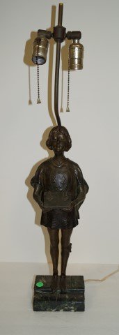 Leon Delagrange; French Bronze Figure Signed (1 of 6)