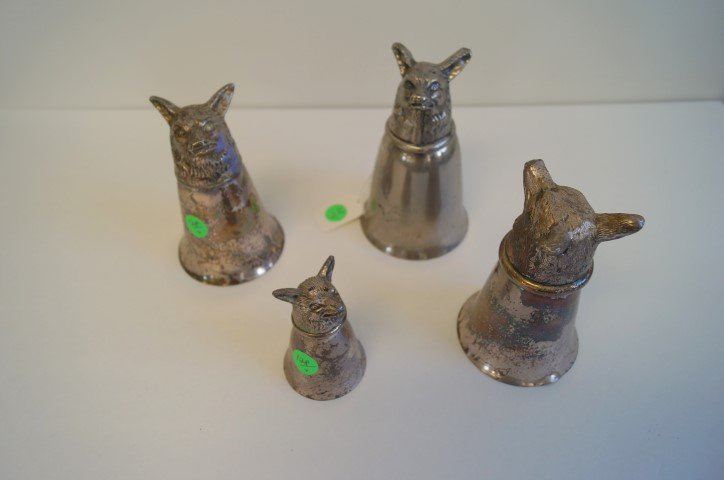 Set of Four(4) English Silverplate Trophy Cups (1 of 4)