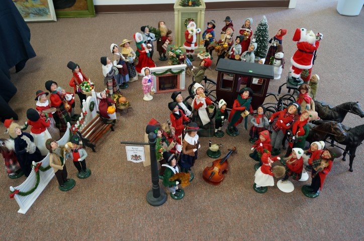 60+ Piece Handmade Christmas Display (1 of 6)