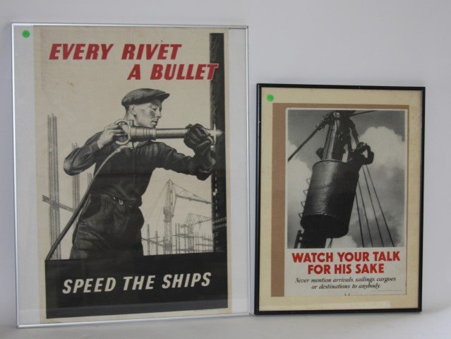 2 WWII Propaganda posters (1 of 3)