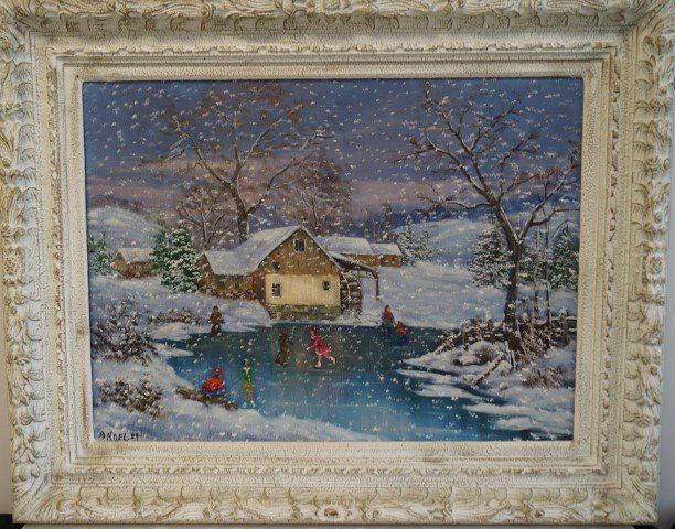 Alice Noel; 20th C. American Oil Painting Signed (1 of 5)