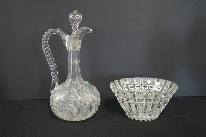 Two(2) Cut Glass Items (1 of 7)