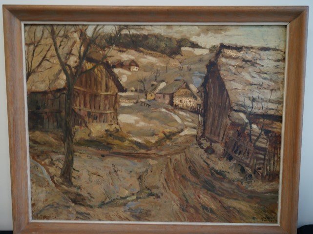 Wilhelm Kaufmann; 20th C. Austrian  Oil Painting Signed (1 of 5)