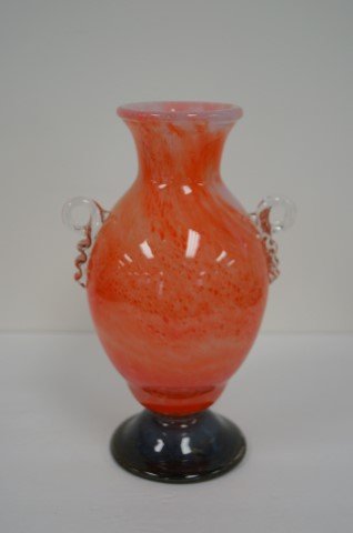 Kimble Cluthra Art Glass Vase (1 of 4)