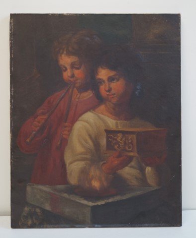 19th C. American School; Oil Painting (1 of 4)