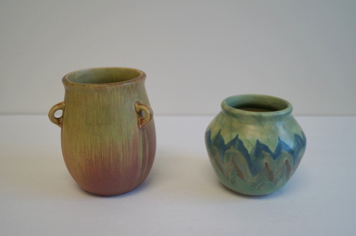 Two(2) Miscellaneous American Pottery Vases (1 of 4)