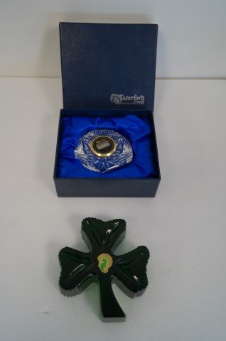 Two(2) Waterford Glass Items (1 of 3)