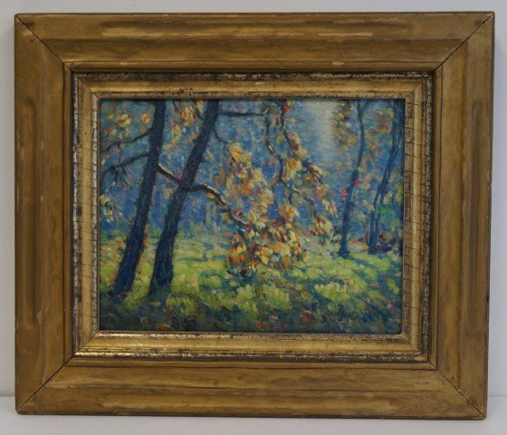 George L. Noyes; American Oil Painting Signed (1 of 5)