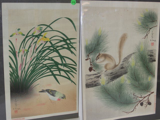 Two(2) 20th C. Japanese Woodblock Prints (1 of 5)