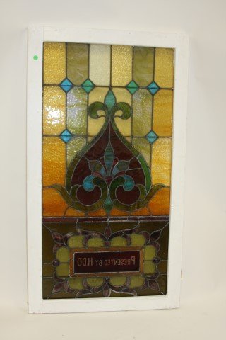 Victorian Leaded Glass Window (1 of 3)