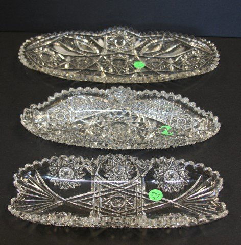 Three(3) Cut Glass Items (1 of 4)