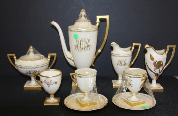 Belleek Seven(7) Piece Porcelain Tea Set (1 of 6)