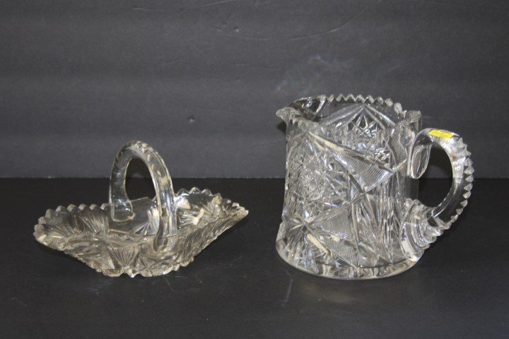 Two(2) American Cut Glass Items (1 of 4)
