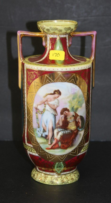 Royal Vienna Porcelain Vase (1 of 4)