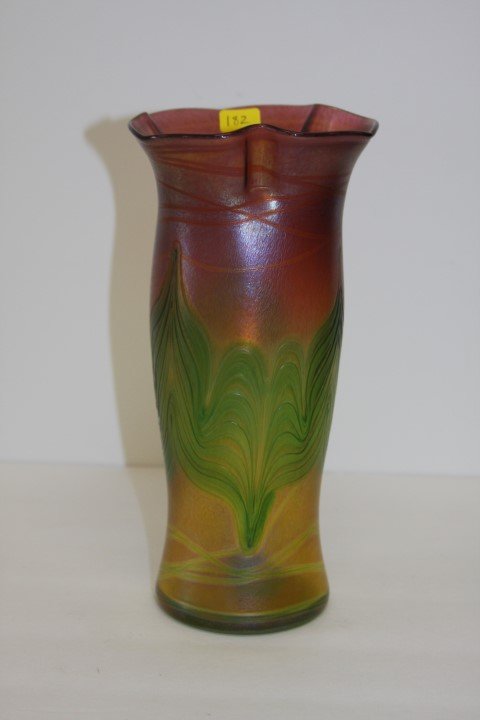 20thC. Art Glass Vase (1 of 6)