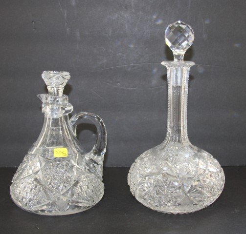 Two(2) American Cut Glass Items (1 of 4)