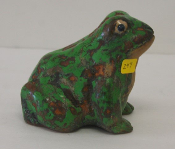 American Art Pottery Frog (1 of 4)