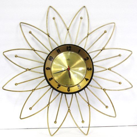 Lux Mid Century Modern Wall Clock (1 of 5)