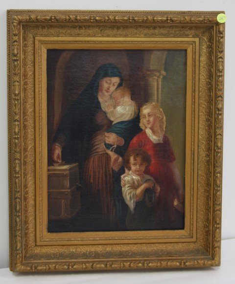 Early 19th C. English School; Oil Painting (1 of 5)