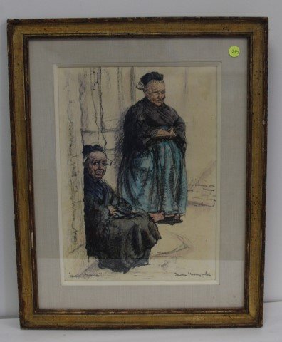 Joseph Margulies; Colored Lithograph Signed (1 of 9)