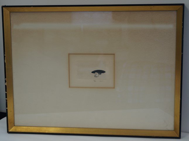 Leonard Baskin; Original Etching Signed (1 of 5)