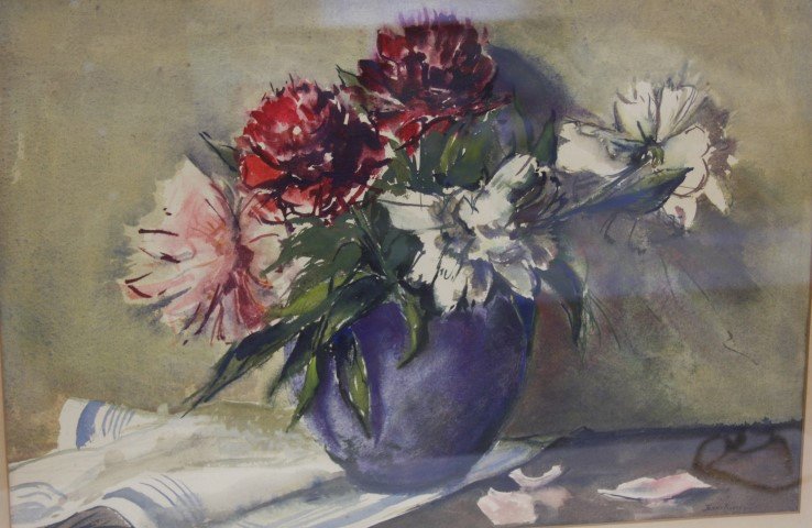 Jerri Ricci; American Watercolor Signed (1 of 5)