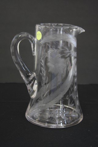 American Cut Glass Pitcher (1 of 3)