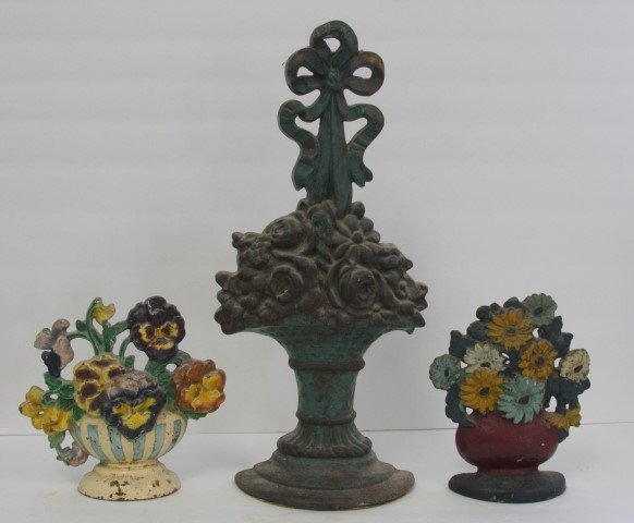 Three(3) Antique Cast Iron Doorstops (1 of 6)