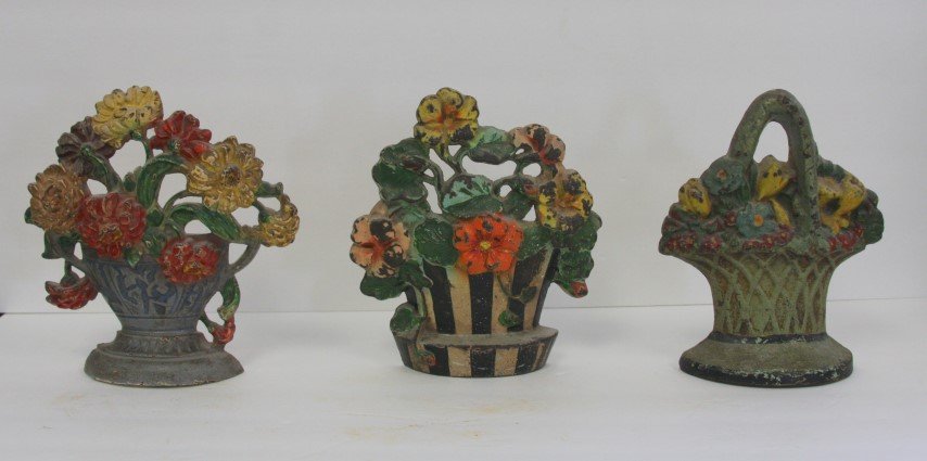 Three(3) Antique Cast Iron Doorstops (1 of 6)