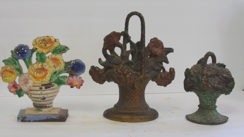 Three(3) Antique Cast Iron Doorstops (1 of 6)