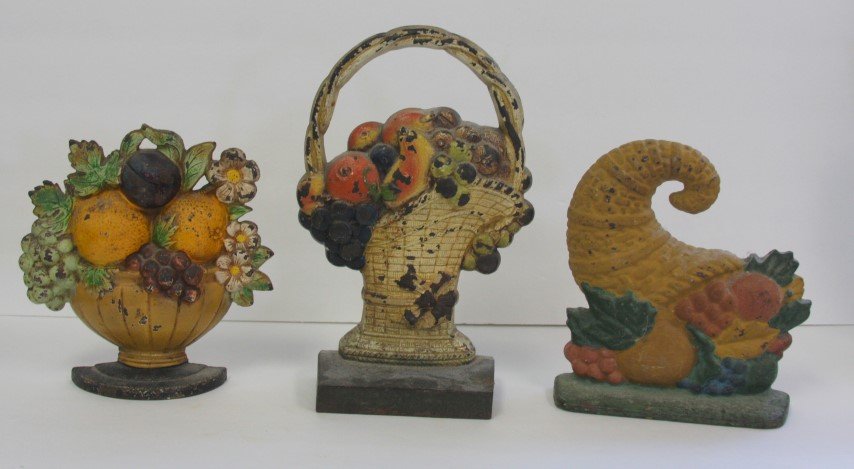 Three(3) Antique Cast Iron Doorstops (1 of 6)