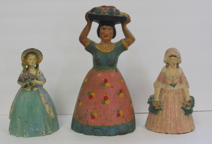 Three(3) Antique Cast Iron Doorstops (1 of 6)
