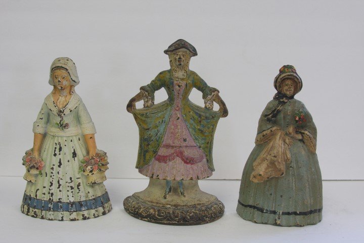 Three(3) Antique Cast Iron Doorstops (1 of 6)