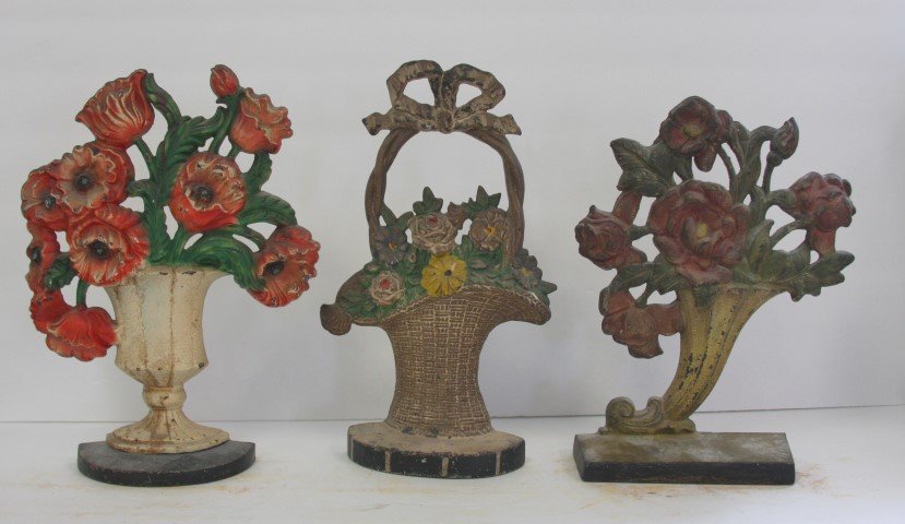 Three(3) Antique Cast Iron Doorstops (1 of 6)
