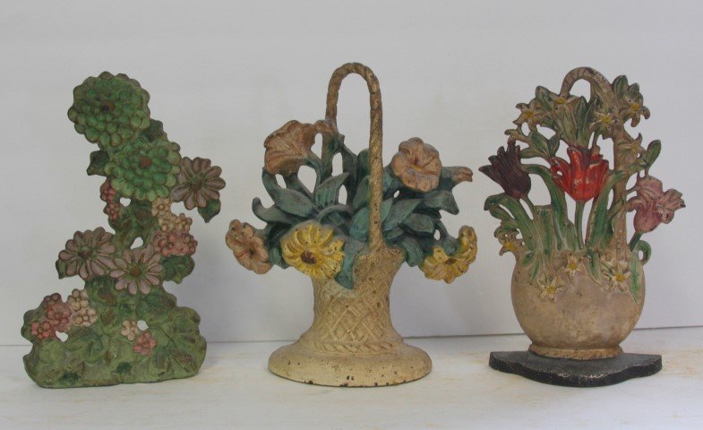 Three(3) Antique Cast Iron Doorstops (1 of 6)