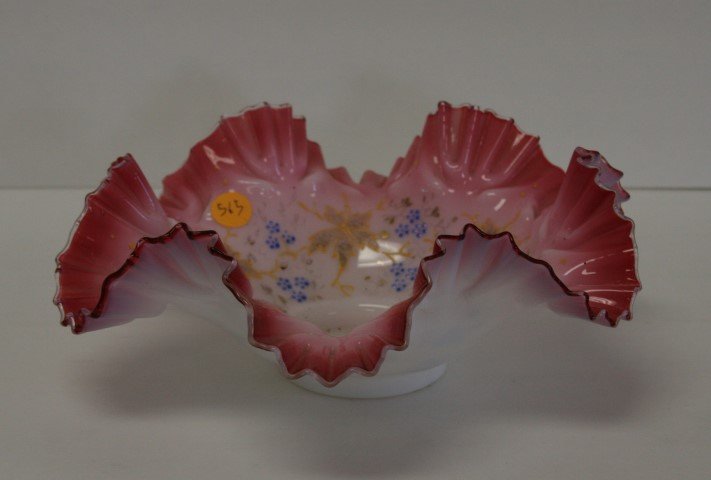 Victorian Case Glass Bride's Bowl (1 of 4)