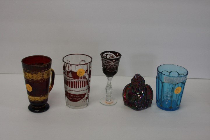 Five(5) Miscellaneous Glass Items (1 of 4)